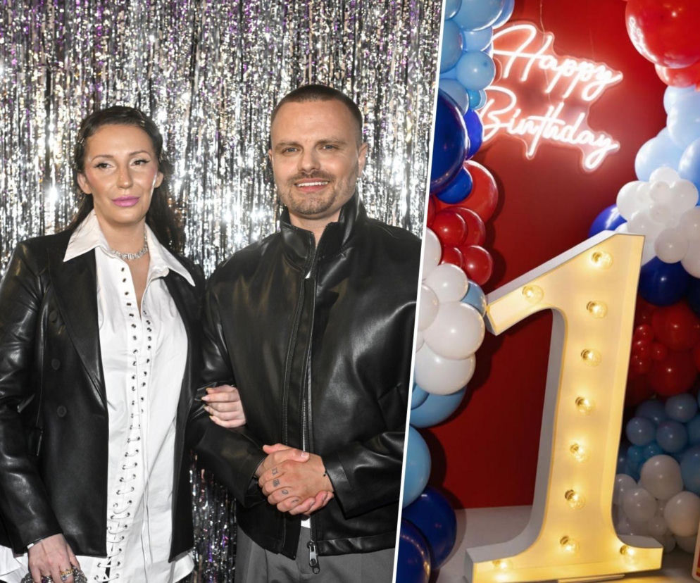 Hakiel i Serowska świętuje roczek synka. Nie żałowali na przyjęcie ani złotówki