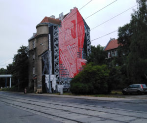 Nowy mural na ulicy Chmielewskiego