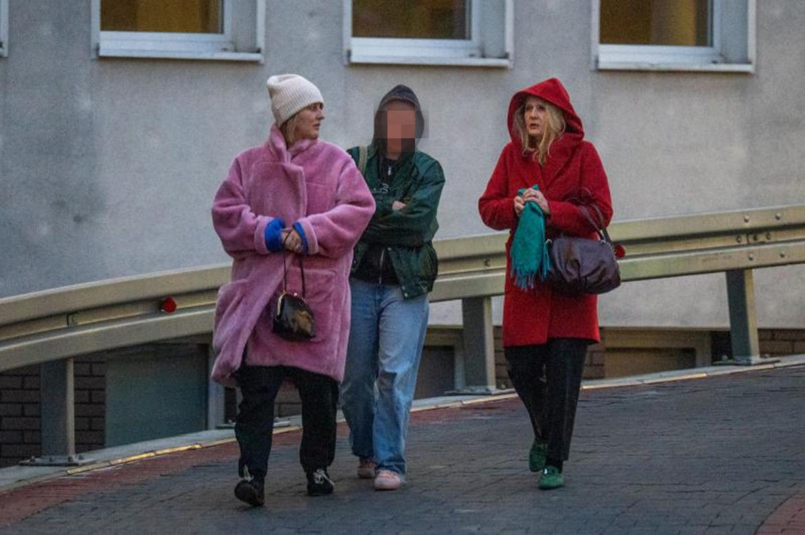 Grażyna Szapołowska w  szpitalu