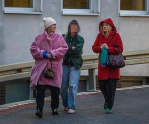 Grażyna Szapołowska w  szpitalu