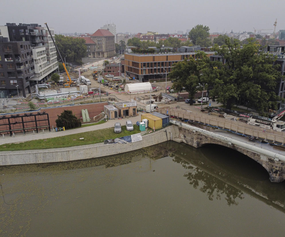 Remont mostu Pomorskiego we Wrocławiu 