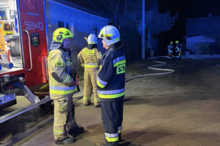 Groził wysadzeniem budynku. Strażacy ewakuowali lokatorów