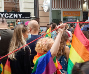 Poznań bronił TĘCZY i wyraził solidarność z Margot
