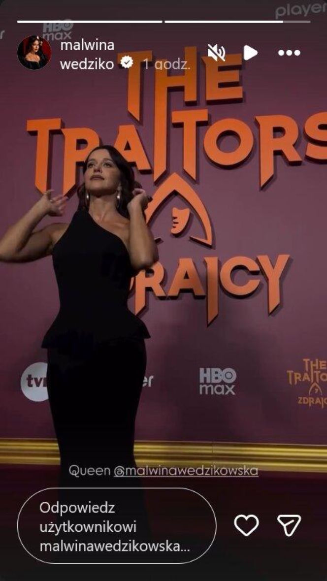 Gwiazda TVN w opiętej sukience! Malwina Wędzikowska szokuje figurą