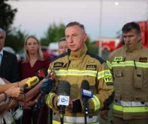 Pożar składowiska w Chorzowie opanowany