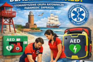28 defibrylatorów AED w Kołobrzegu