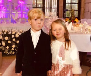 M jak miłość. Szymek (Staś Szczypiński), Maja (Laura Jankowska)