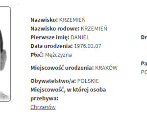 KRZEMIEŃ DANIEL