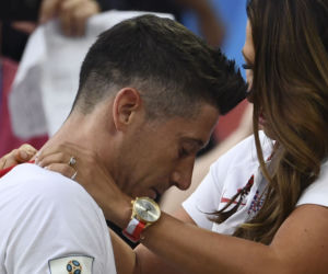 Robert Lewandowski i Anna Lewandowska