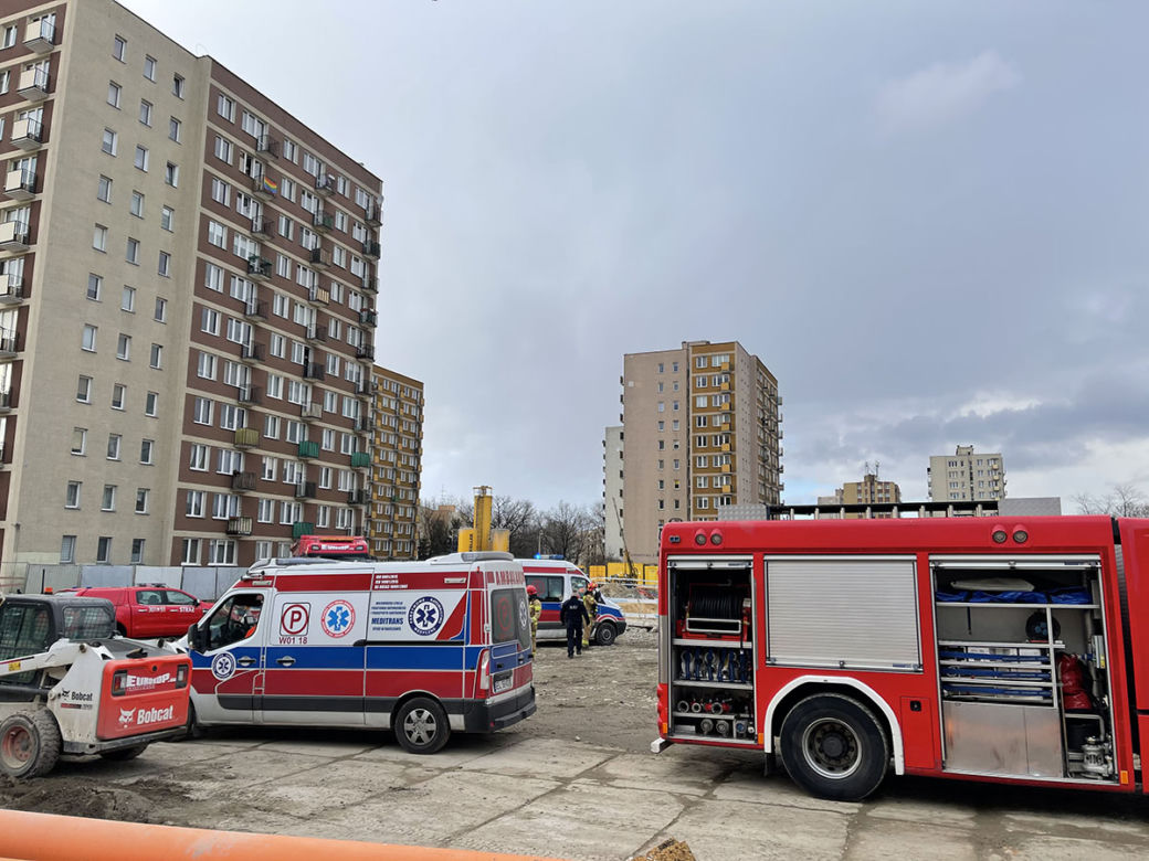 Koszmarny wypadek na budowie metra
