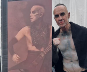 Nergal spotkał hollywoodzkiego przystojniaka