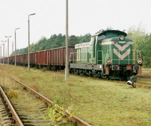 Dworzec Toruń Północny - gdy jeszcze był dużą stacją przeładunkową