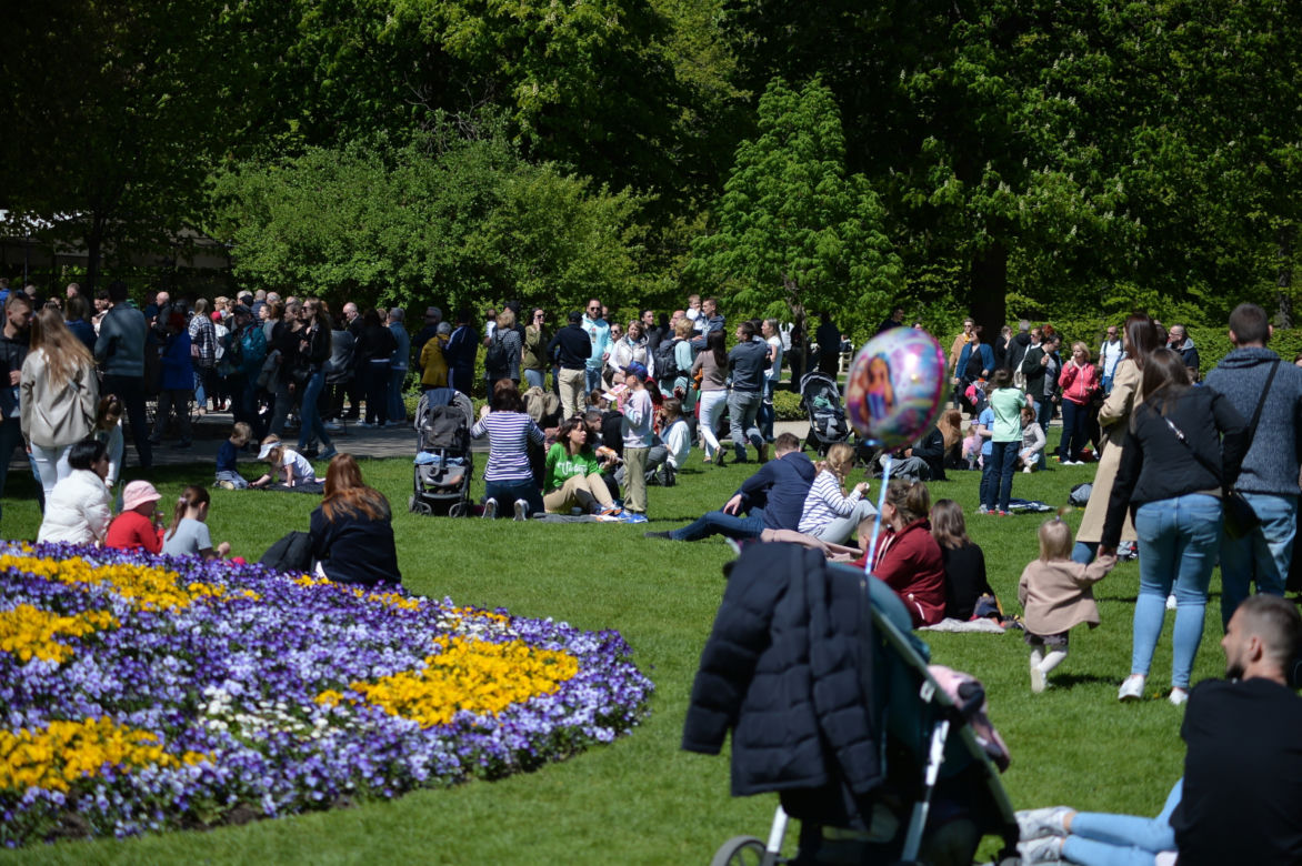 Piknik Europejski w Łazienkach Królewskich (1 maja)