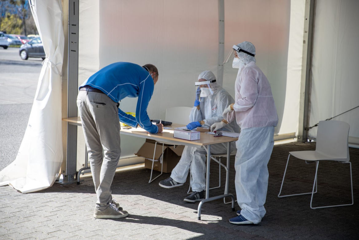 Punkt pobrań odpłatnych testów na koronawirus
