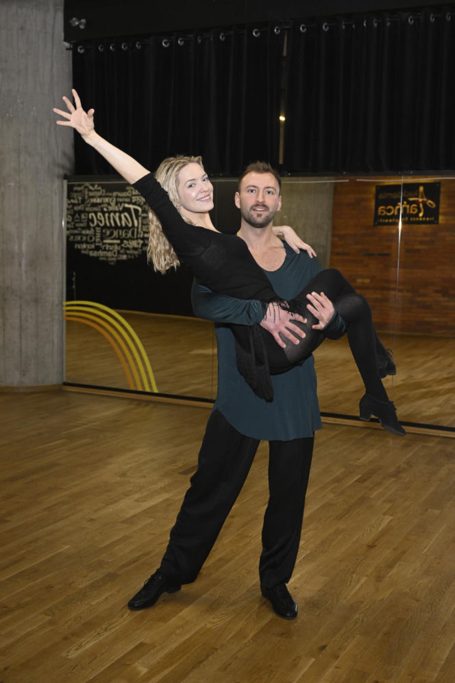 Kulesza uczy Gałązkę tańczyć