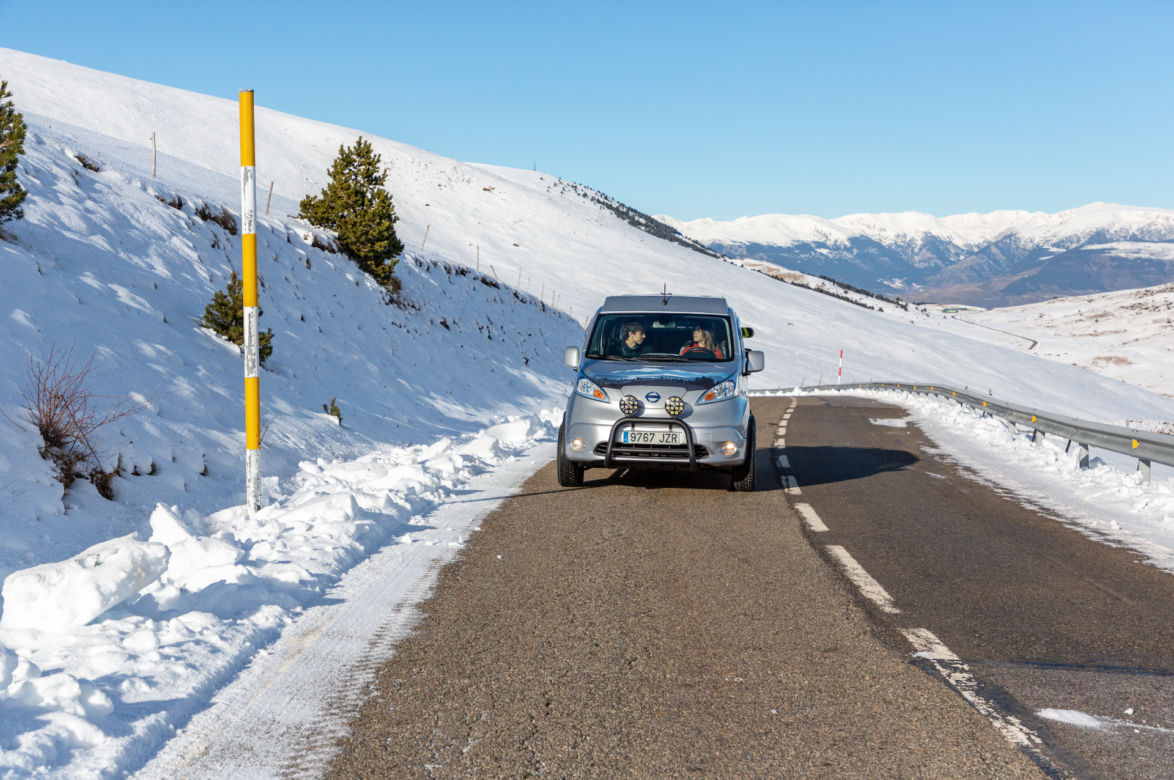 Nissan e-NV200 Winter Camper Concept