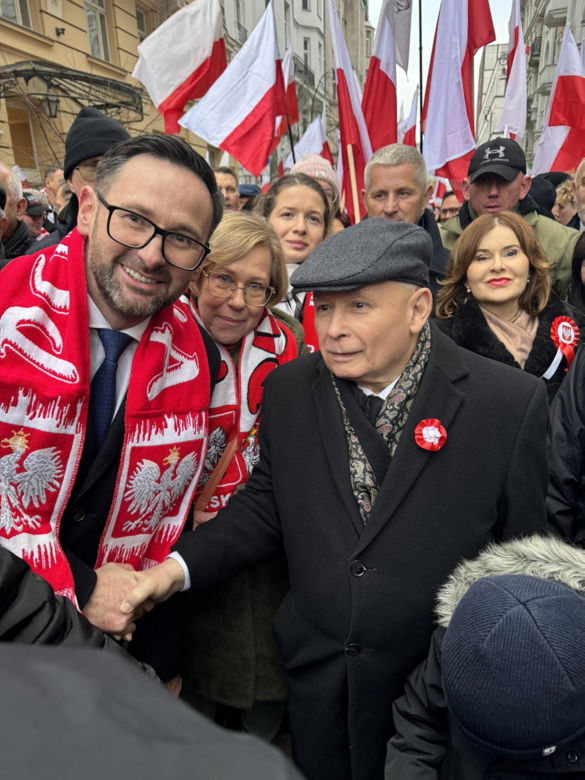 Politycy na Marszu Niepodległości 2024