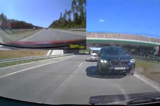 Blokował lewy pas, czy jechał prawidłowo? Poskarżył się na Twitterze. Rozpętała się burza - WIDEO