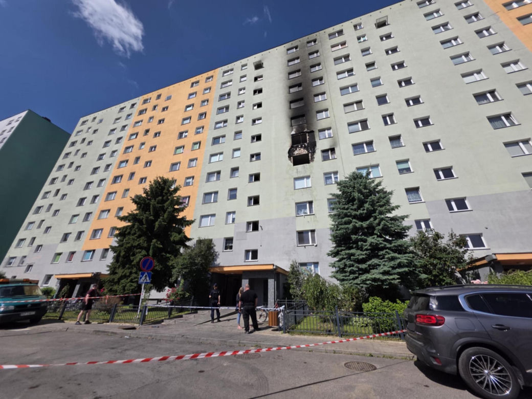 Rzeszów mieszkańcy nie mogą wrócić do bloku.