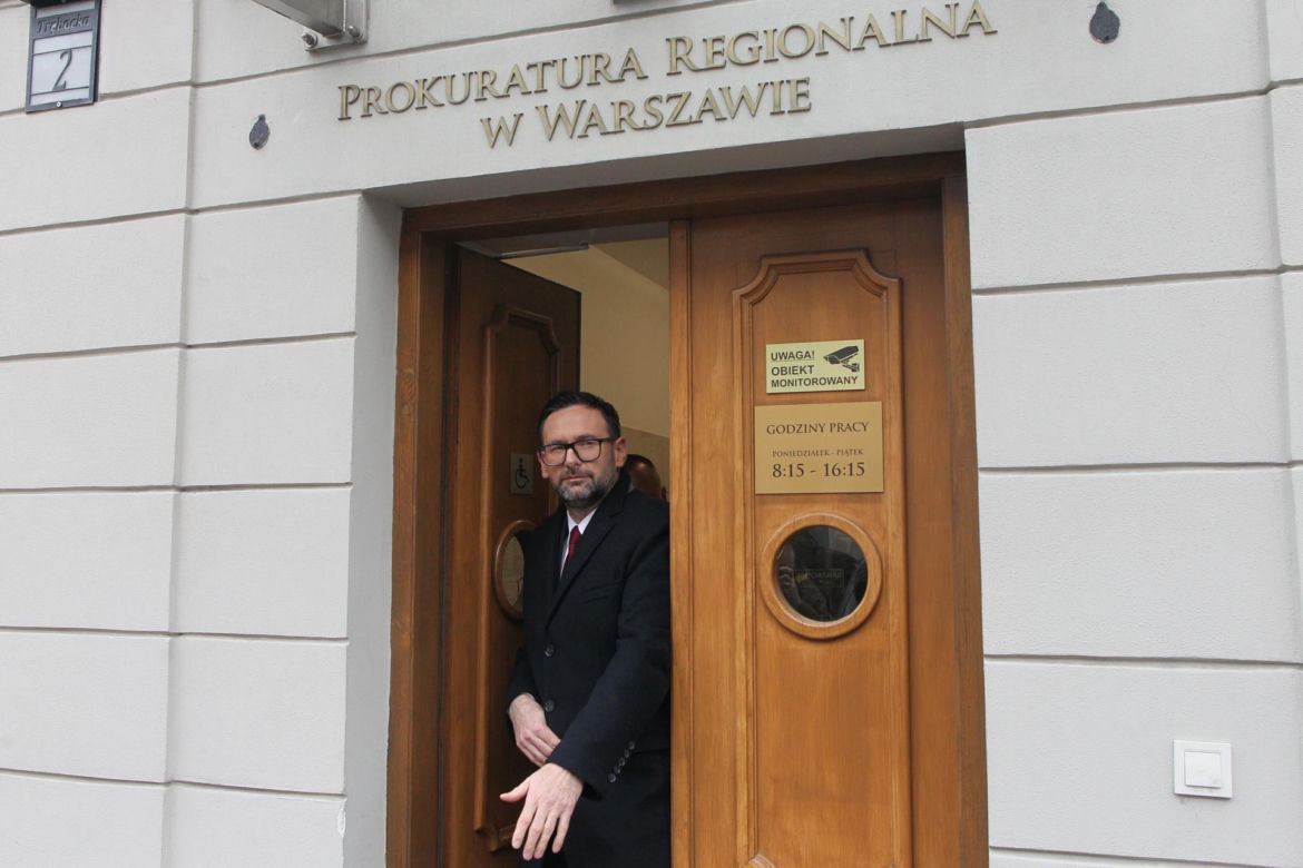 Daniel Obajtek w prokuraturze