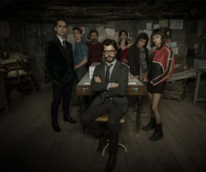 Dom z papieru: Profesor (Alvaro Morte), Tokyo (Úrsula Coberó), Nairobi (Alba Flores), Rio (Miguel Herrán), Berlin (Pedro Alonso), Denver (Jaime Lorente), Moskwa (Paco Tous)
