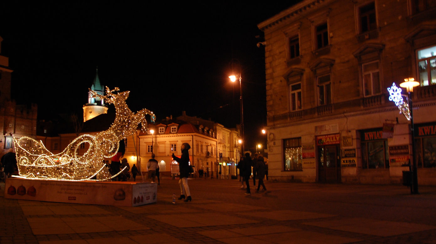 Iluminacje Bożonarodzeniowe Lublin 2015