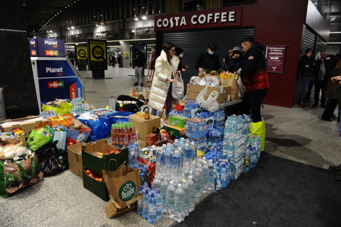 Warszawa w pierwszych dniach po rosyjskiej inwazji na Ukrainę