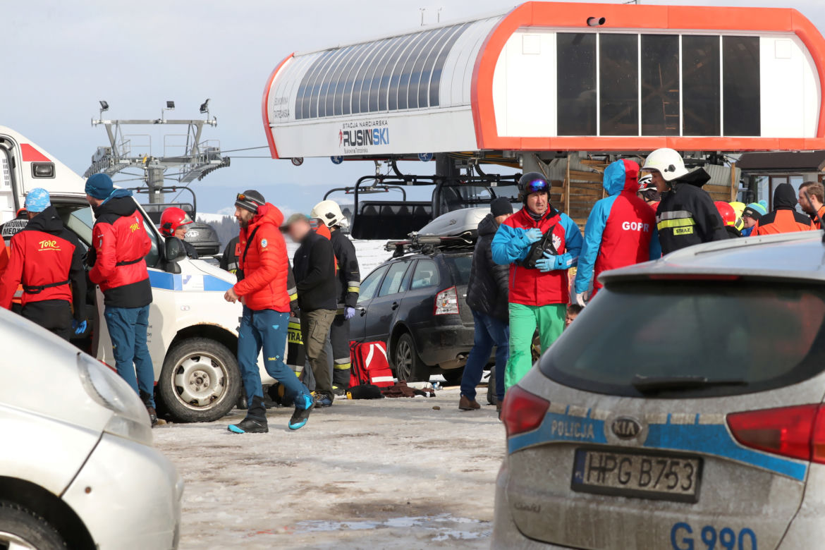 Wypadek w Bukowinie Tatrzańskiej