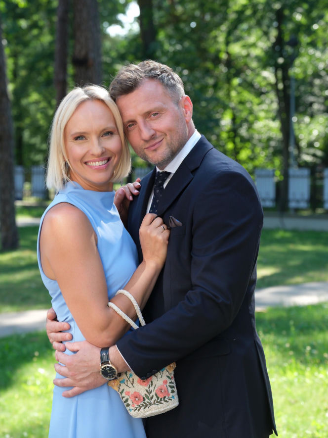 M jak miłość nowy sezon. Dorota (Iwona Rejzner), Bartek (Arkadiusz Smoleński)