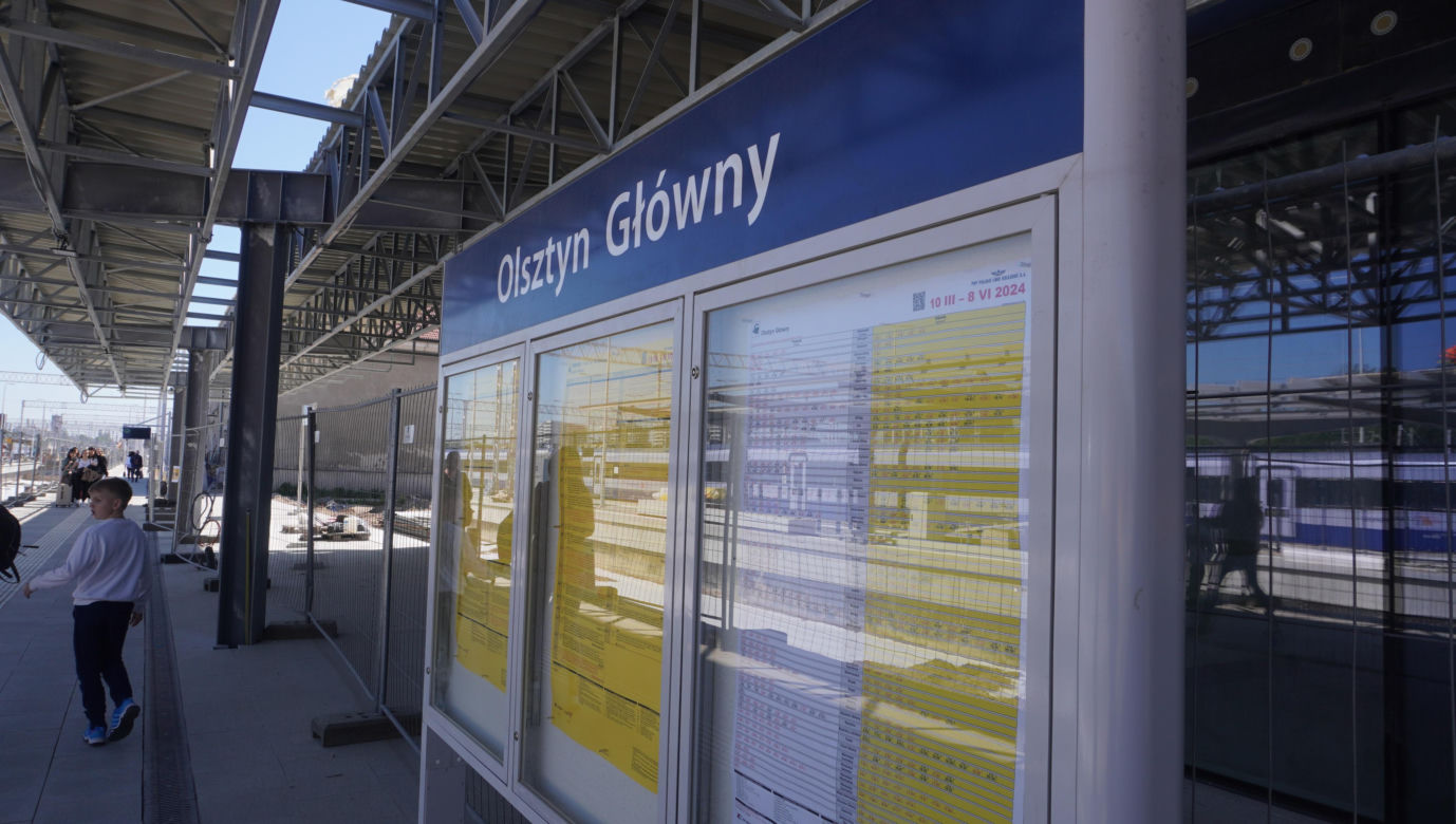 Dworzec Olsztyn Główny coraz bliżej. Budynek niemal na ukończeniu [ZDJĘCIA]