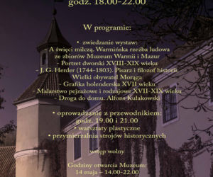 Noc Muzeów w Olsztynie 2022. Co będzie się działo? [PROGRAM]