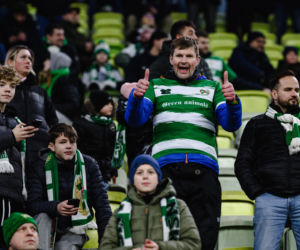 Lechia Gdańsk - Górnik Zabrze, zdjęcia kibiców i zawodników z meczu 18, kolejki PKO BP Ekstraklasy