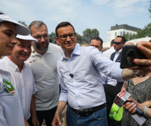 Tak grillował Morawiecki
