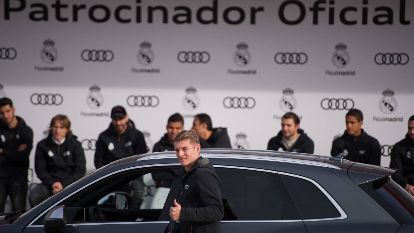 Nowe samochody Audi dla piłkarzy Real Madryt