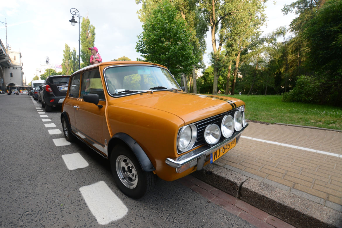Klasyczne auta na spotkaniu Youngtimer Warsaw