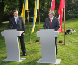 Pieski w Pałacu Prezydenckim