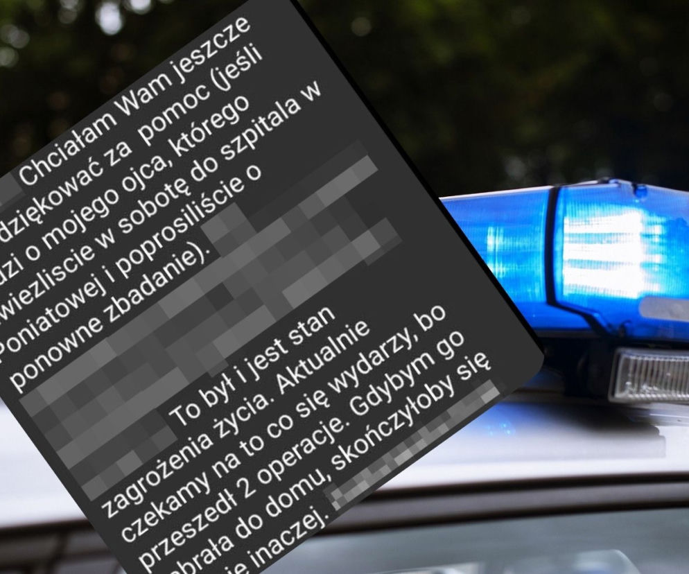 Podziękowania dla policji
