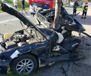 Jawor: Wypadek przy ul. Mickiewicza. Kierowca BMW zatrzymany!