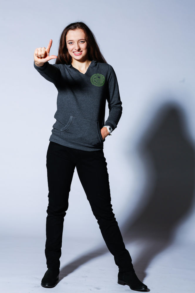 Iga Świątek jako 15-latka