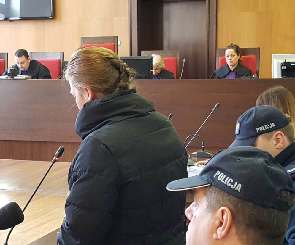 Kobieta nie przyznaje się do winy