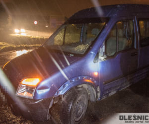 Samochód potrącił rowerzystę w Oleśnicy