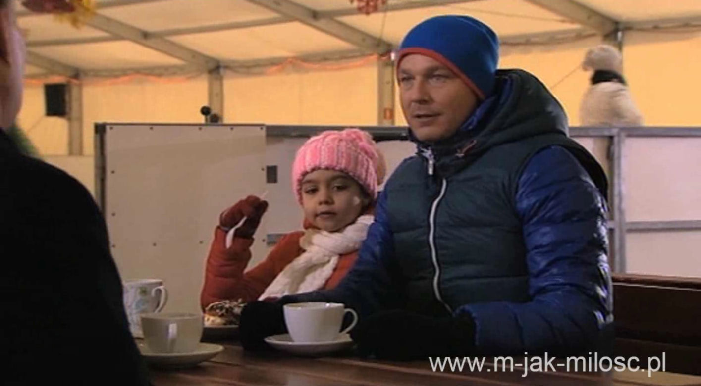 M jak miłość odc. 995. Ania (Julia Paćko), Andrzej (Krystian Wieczorek)