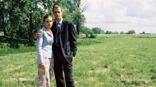 M jak miłość. Michał (Paweł Okraska), Małgosia (Joanna Koroniewska)