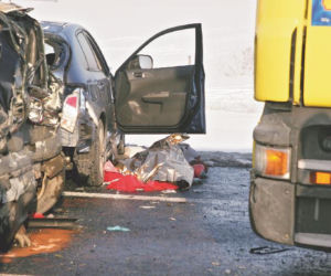 Wielki karambol na A4 1