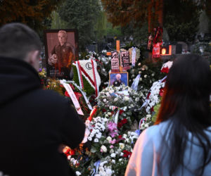 Tak wygląda grób Jacka Magiery po pogrzebie