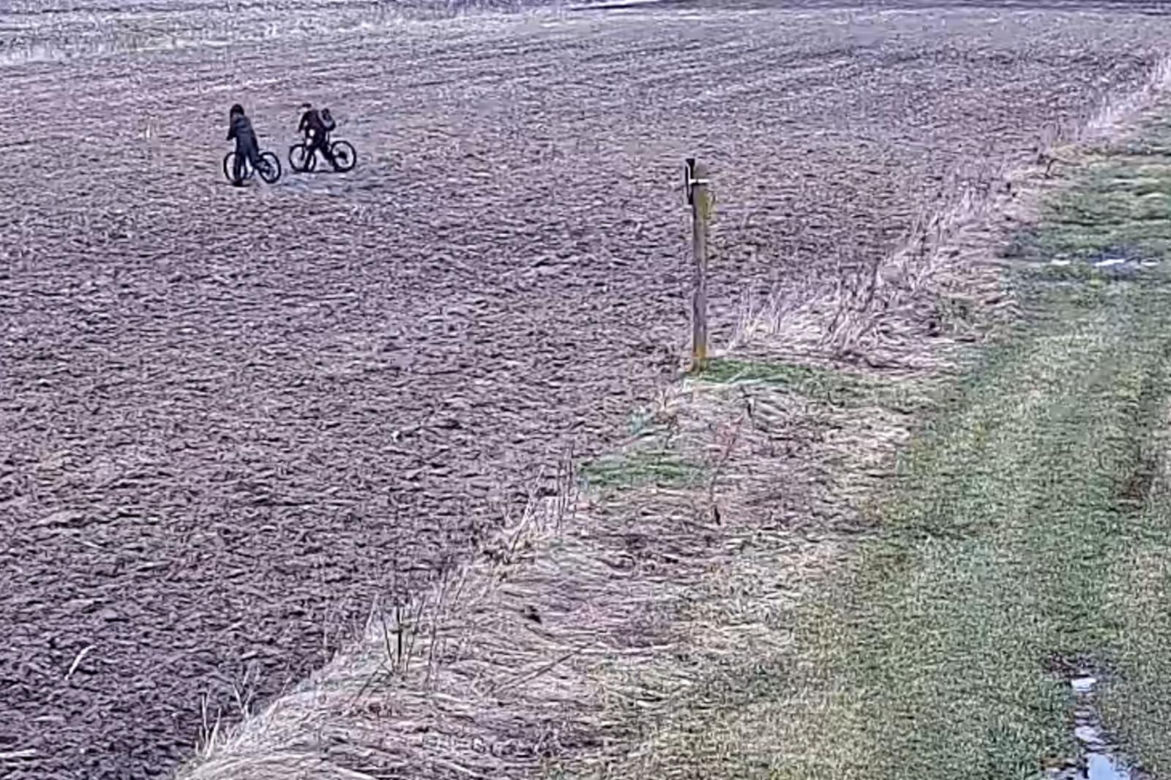 Z Ukrainy do USA na rowerach. Dwóch "podróżników" zatrzymano na granicy w Medyce
