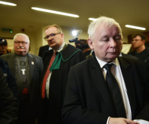 Kaczyński i Wałęsa w sądzie