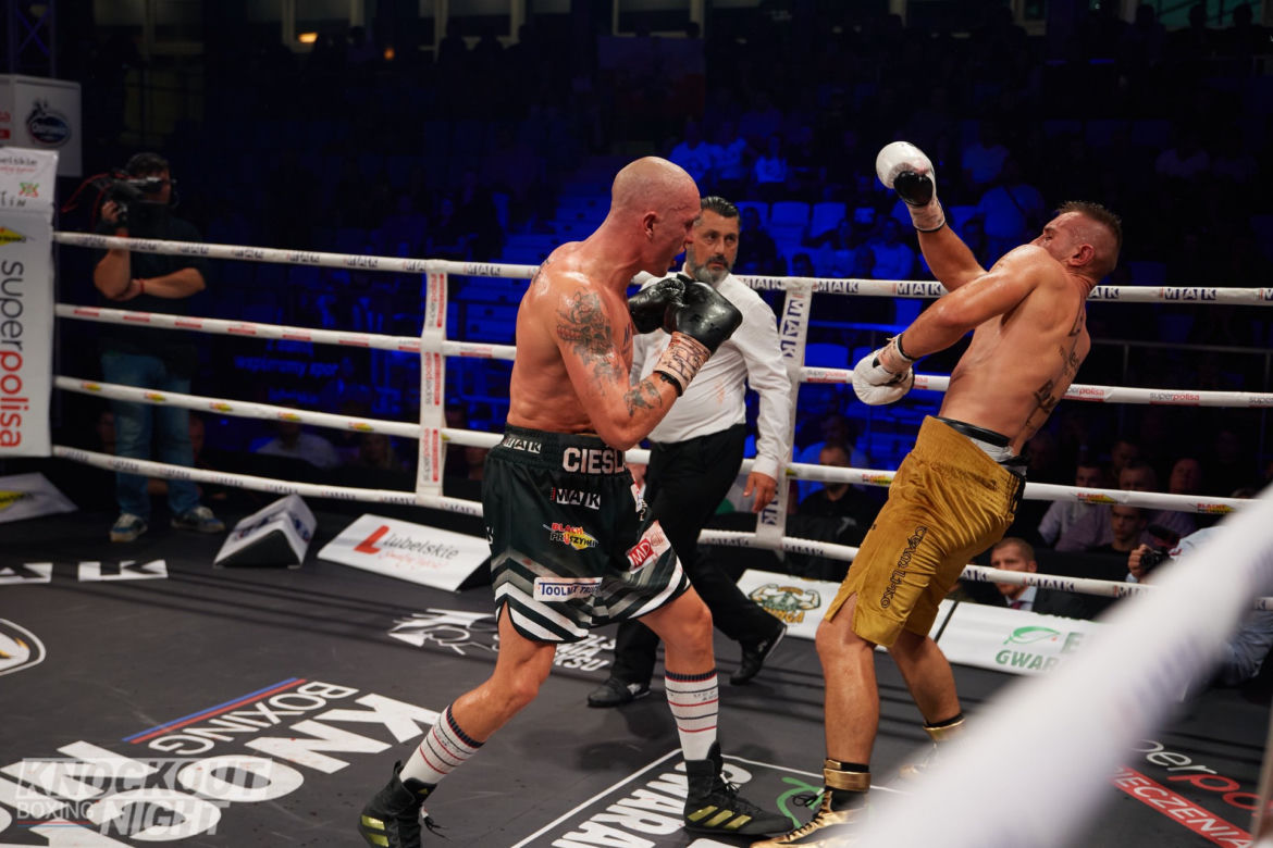 Michał Cieślak wygrał na Knockout Boxing Night 24