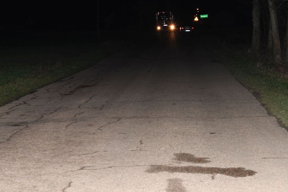 Młodynin. Pijany kierowca ZABIŁ 14-latkę! ZDJĘCIA z wielkiej tragedii na drodze