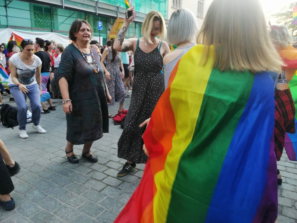 Wieczór poparcia dla LGBT w Krakowie